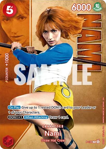 Nami (P-139) (Premium Card Collection -Live Action Edition Vol.2 Straw Hat Crew-) [One Piece Promotion Cards] | Clutch Gaming