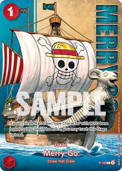 Merry Go (P-142) (Premium Card Collection -Live Action Edition Vol.2 Straw Hat Crew-) [One Piece Promotion Cards] | Clutch Gaming