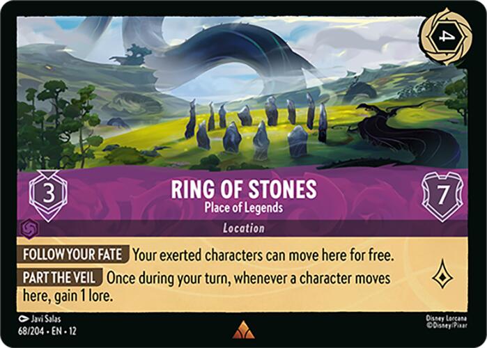 Ring of Stones - Place of Legends (68/204) [Wilds Unknown] | Clutch Gaming
