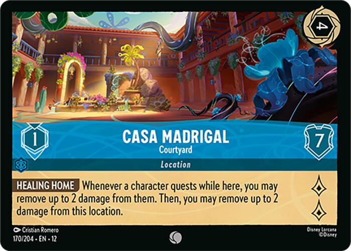Casa Madrigal - Courtyard (170/204) [Wilds Unknown] | Clutch Gaming