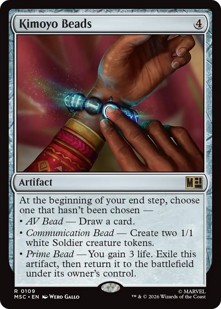 Kimoyo Beads (Surge Foil) [Marvel Super Heroes Commander] | Clutch Gaming