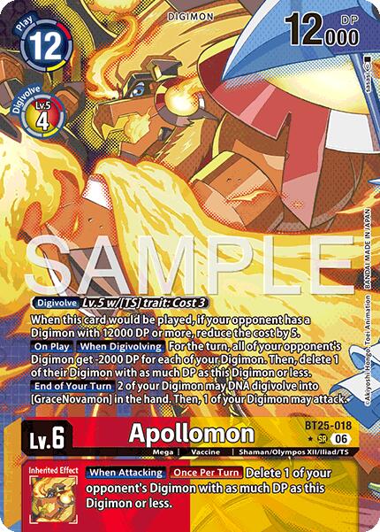 Apollomon [BT25-018] (Alternate Art) [Dual Revolution] | Clutch Gaming