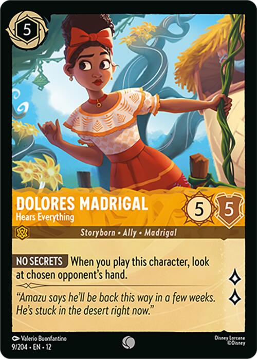 Dolores Madrigal - Hears Everything (9/204) [Wilds Unknown] | Clutch Gaming