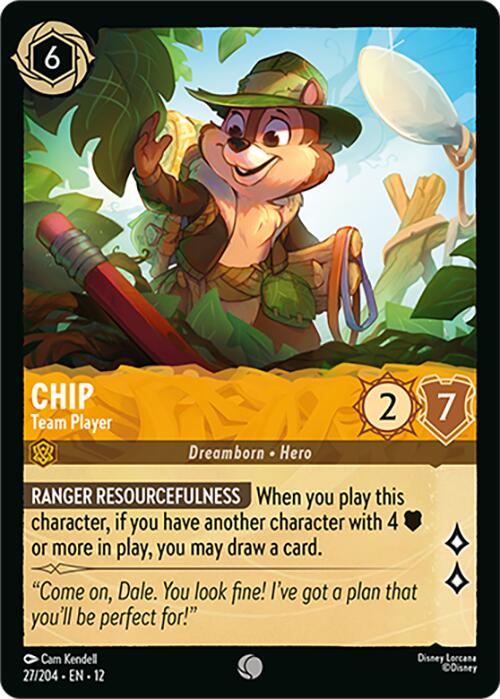 Chip - Team Player (27/204) [Wilds Unknown] | Clutch Gaming