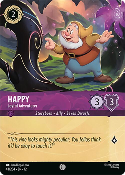 Happy - Joyful Adventurer (Foil) (43/204) [Wilds Unknown] | Clutch Gaming