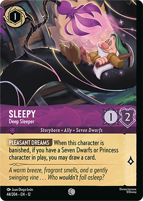 Sleepy - Deep Sleeper (Foil) (44/204) [Wilds Unknown] | Clutch Gaming