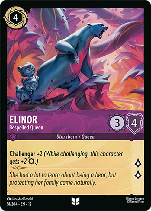 Elinor - Bespelled Queen (51/204) [Wilds Unknown] | Clutch Gaming