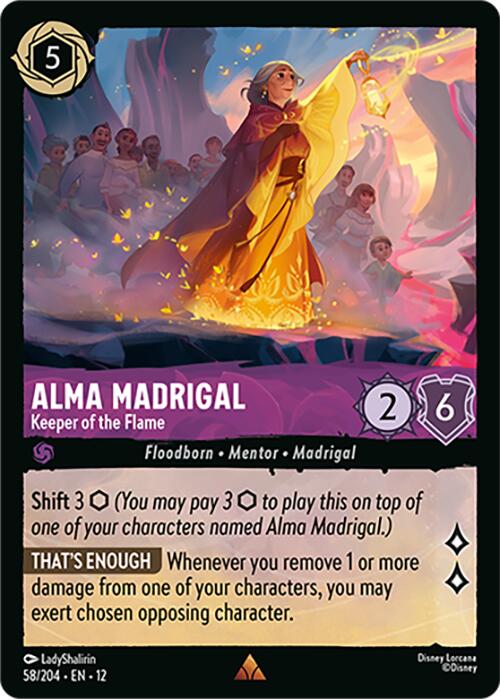 Alma Madrigal - Keeper of the Flame (58/204) [Wilds Unknown] | Clutch Gaming