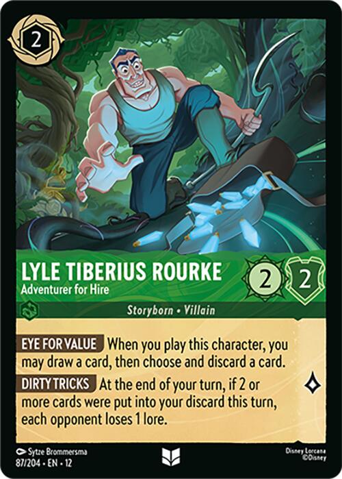 Lyle Tiberius Rourke - Adventurer for Hire (87/204) [Wilds Unknown] | Clutch Gaming