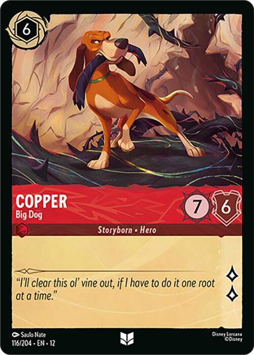 Copper - Big Dog (116/204) [Wilds Unknown] | Clutch Gaming