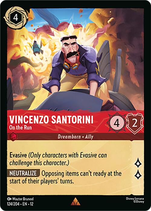 Vincenzo Santorini - On the Run (124/204) [Wilds Unknown] | Clutch Gaming