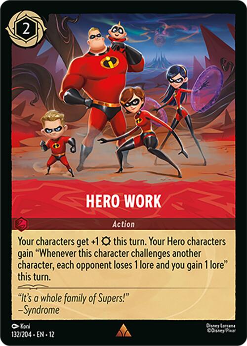 Hero Work (132/204) [Wilds Unknown] | Clutch Gaming