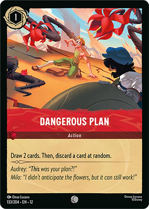 Dangerous Plan (133/204) [Wilds Unknown] | Clutch Gaming