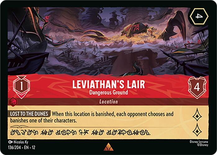 Leviathan's Lair - Dangerous Ground (136/204) [Wilds Unknown] | Clutch Gaming