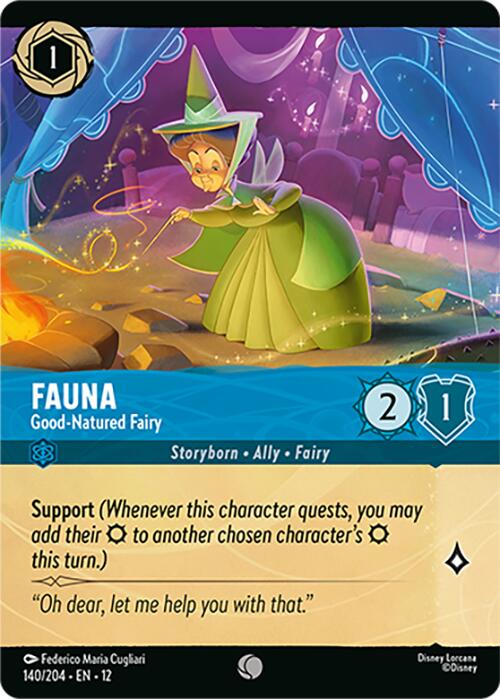 Fauna - Good-Natured Fairy (Foil) (140/204) [Wilds Unknown] | Clutch Gaming