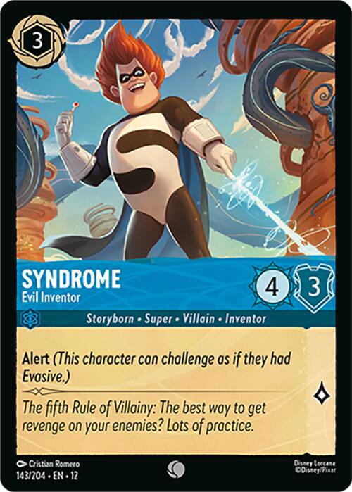 Syndrome - Evil Inventor (143/204) [Wilds Unknown] | Clutch Gaming