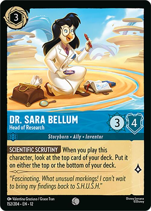 Dr. Sara Bellum - Head of Research (152/204) [Wilds Unknown] | Clutch Gaming
