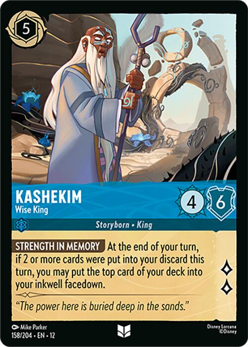 Kashekim - Wise King (158/204) [Wilds Unknown] | Clutch Gaming