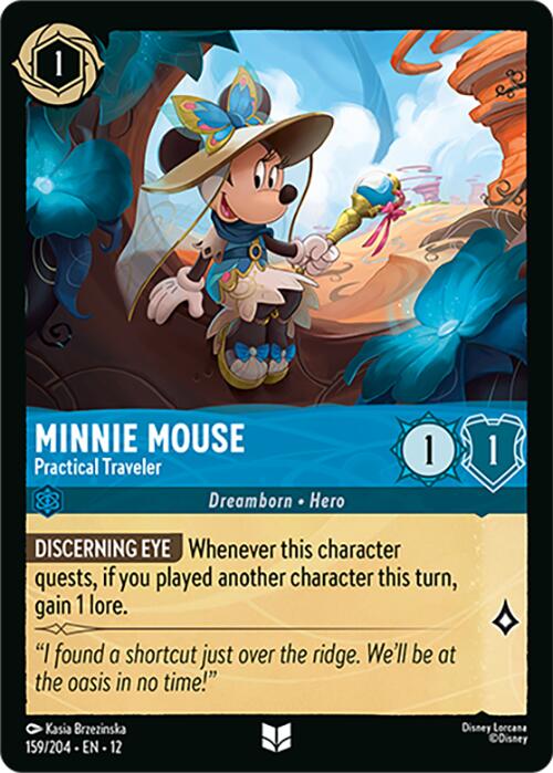 Minnie Mouse - Practical Traveler (159/204) [Wilds Unknown] | Clutch Gaming