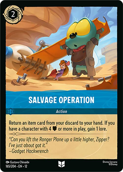 Salvage Operation (165/204) [Wilds Unknown] | Clutch Gaming