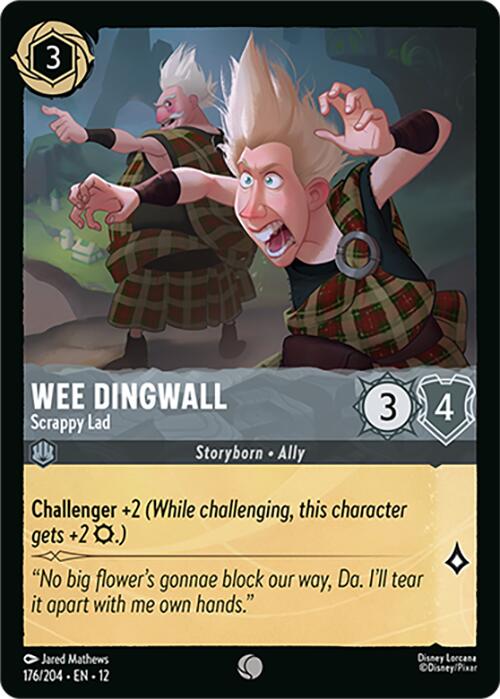 Wee Dingwall - Scrappy Lad (176/204) [Wilds Unknown] | Clutch Gaming