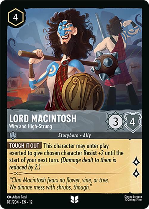 Lord Macintosh - Wiry and High-Strung (181/204) [Wilds Unknown] | Clutch Gaming