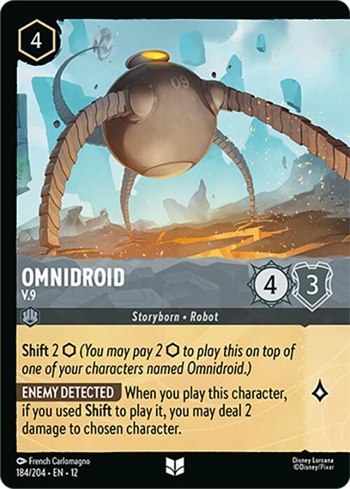 Omnidroid - V.9 (Foil) (184/204) [Wilds Unknown] | Clutch Gaming