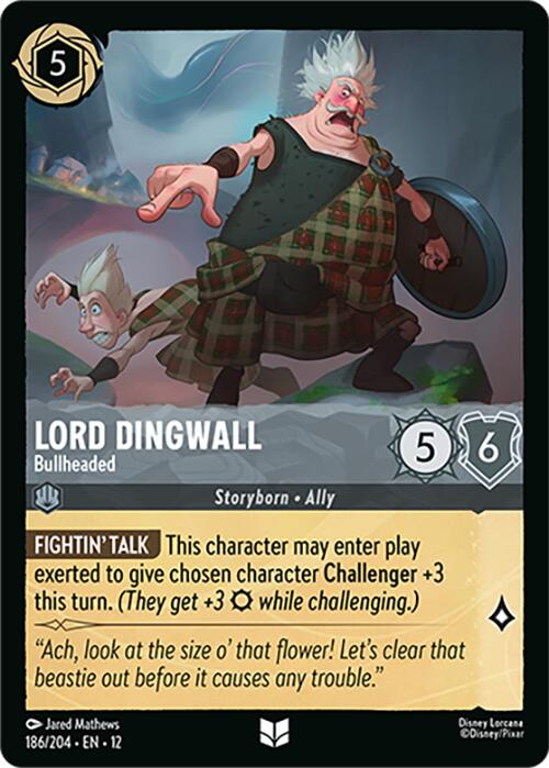 Lord Dingwall - Bullheaded (186/204) [Wilds Unknown] | Clutch Gaming