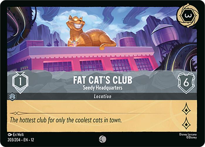 Fat Cat's Club - Seedy Headquarters (203/204) [Wilds Unknown] | Clutch Gaming