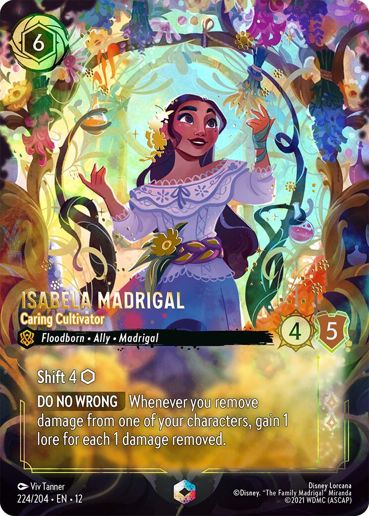 Isabela Madrigal - Caring Cultivator (Enchanted) (224/204) [Wilds Unknown] | Clutch Gaming