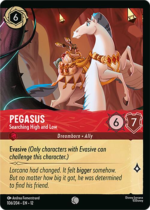 Pegasus - Searching High and Low (Foil) (106/204) [Wilds Unknown] | Clutch Gaming