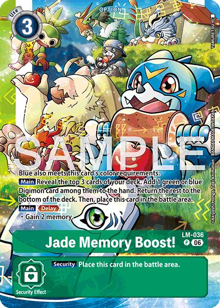 Jade Memory Boost! [LM-036] (Alternate Art) [Starter Deck: Beatbreak] | Clutch Gaming