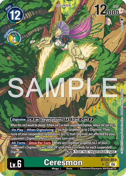 Ceresmon [BT25-059] (Alternate Art) [Dual Revolution] | Clutch Gaming