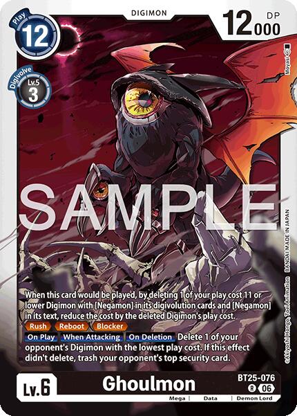 Ghoulmon [BT25-076] [Dual Revolution] | Clutch Gaming