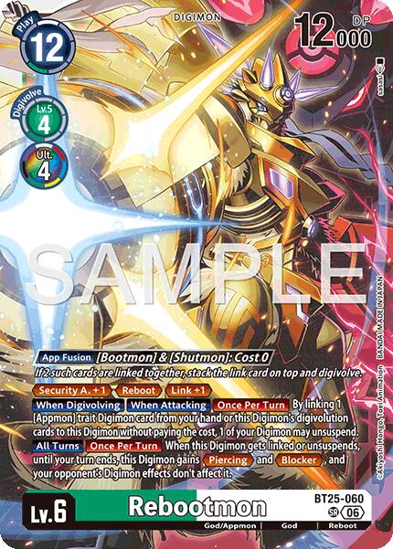 Rebootmon [BT25-060] [Dual Revolution] | Clutch Gaming