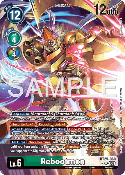 Rebootmon [BT25-060] (Alternate Art) [Dual Revolution] | Clutch Gaming