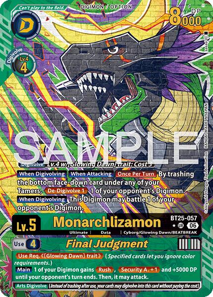 Monarchlizamon // Final Judgement [BT25-057] (Alternate Art) [Dual Revolution] | Clutch Gaming