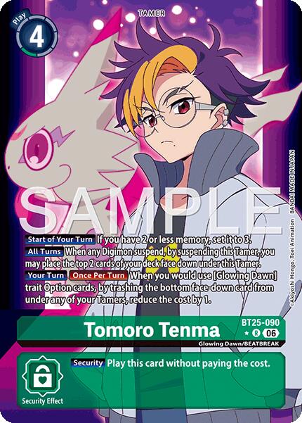 Tomoro Tenma [BT25-090] (Alternate Art) [Dual Revolution] | Clutch Gaming