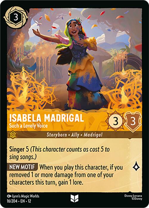 Isabela Madrigal - Such a Lovely Voice (16/204) [Wilds Unknown] | Clutch Gaming