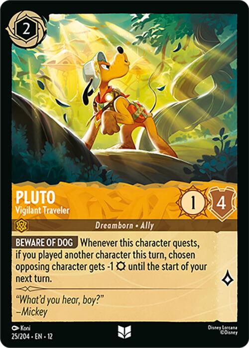 Pluto - Vigilant Traveler (25/204) [Wilds Unknown] | Clutch Gaming