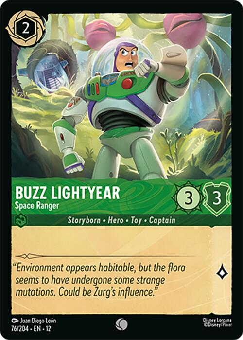 Buzz Lightyear - Space Ranger (76/204) [Wilds Unknown] | Clutch Gaming