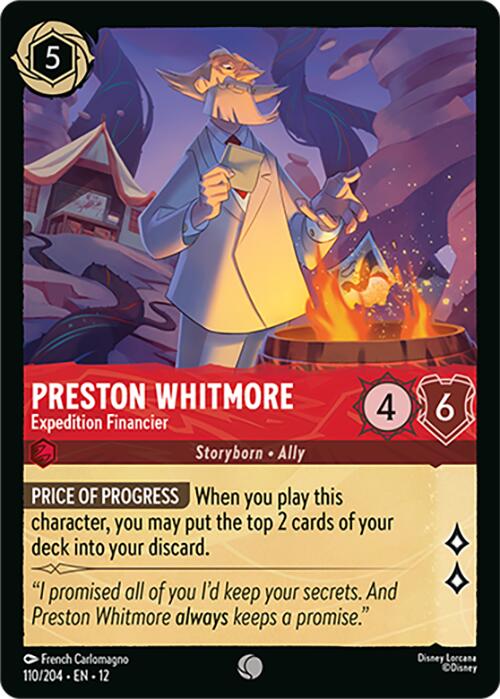 Preston Whitmore - Expedition Financier (110/204) [Wilds Unknown] | Clutch Gaming