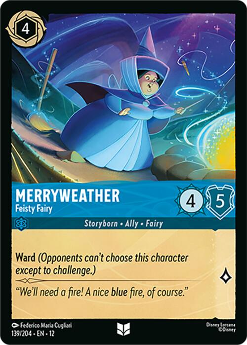 Merryweather - Feisty Fairy (139/204) [Wilds Unknown] | Clutch Gaming