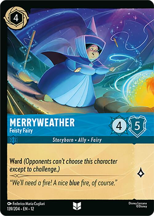 Merryweather - Feisty Fairy (Foil) (139/204) [Wilds Unknown] | Clutch Gaming