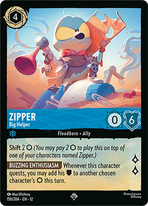 Zipper - Big Helper (150/204) [Wilds Unknown] | Clutch Gaming