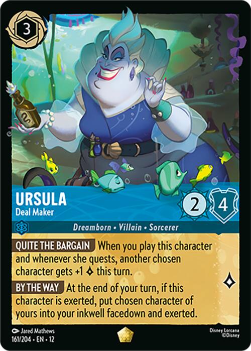 Ursula - Deal Maker (161/204) [Wilds Unknown] | Clutch Gaming