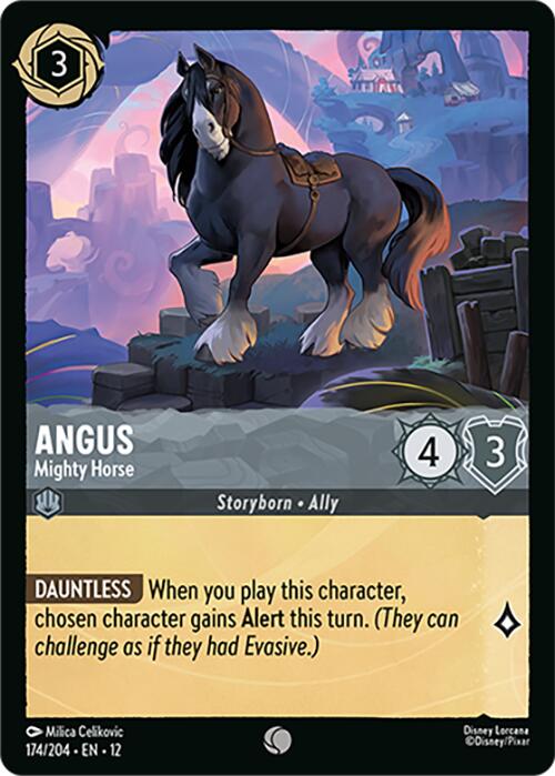 Angus - Mighty Horse (174/204) [Wilds Unknown] | Clutch Gaming
