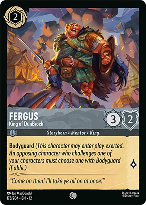 Fergus - King of DunBroch (175/204) [Wilds Unknown] | Clutch Gaming