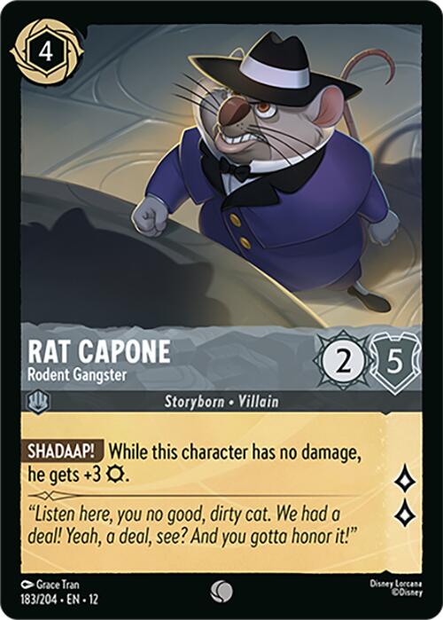 Rat Capone - Rodent Gangster (183/204) [Wilds Unknown] | Clutch Gaming