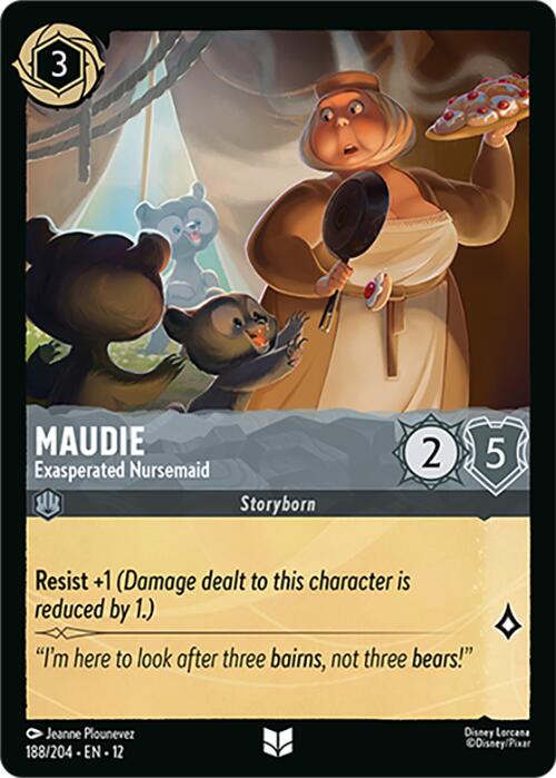 Maudie - Exasperated Nursemaid (188/204) [Wilds Unknown] | Clutch Gaming
